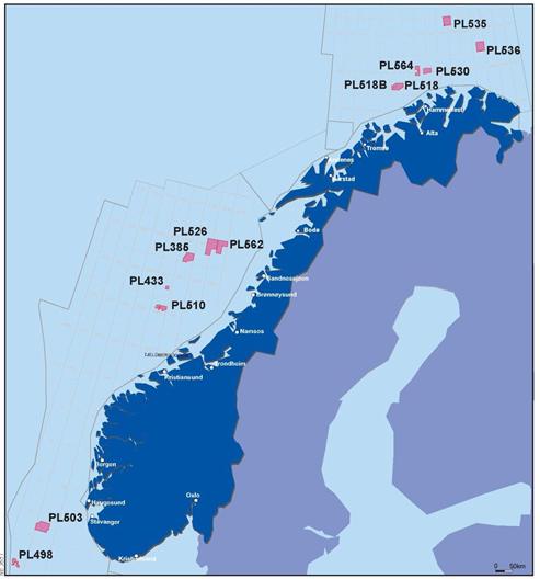 Nrwegian continental shelf