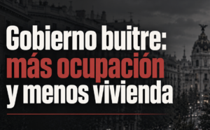 Más okupación, menos vivienda